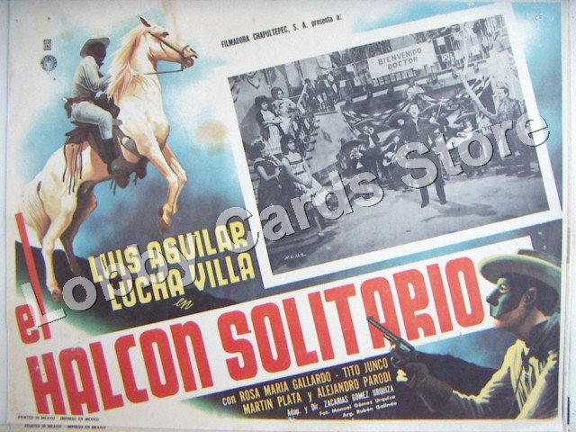LUCHA VILLA/EL HALCON SOLITARIO